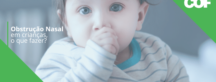Obstrução nasal em crianças